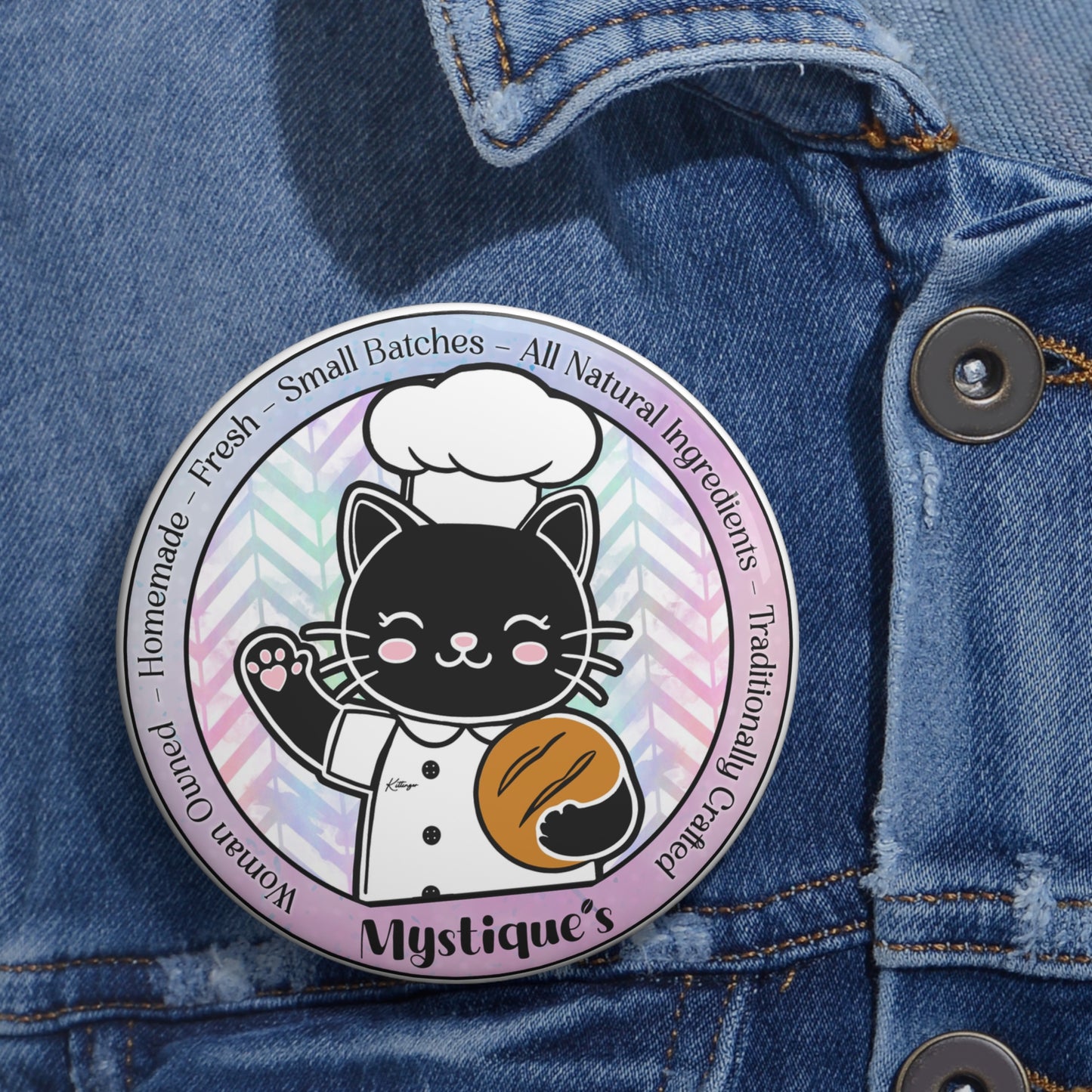 The Mystique’s Bistro "Bistro Badge" Pin