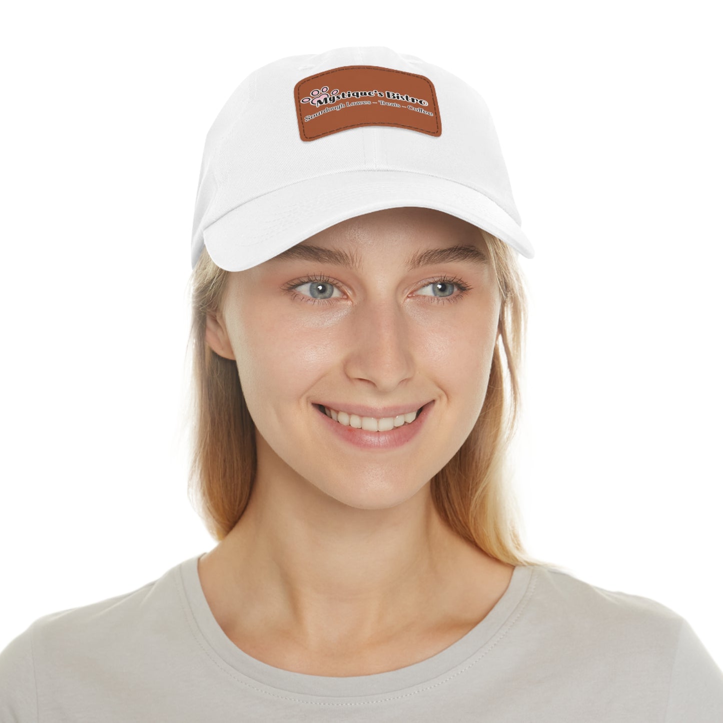 Mystique's Signature Leather Patch Hat
