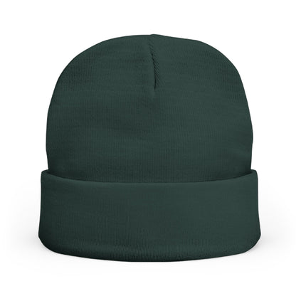 Mystique's Bistro Embroidered Knit Beanie - Paw Logo, Coffee & Treats Cafe Hat