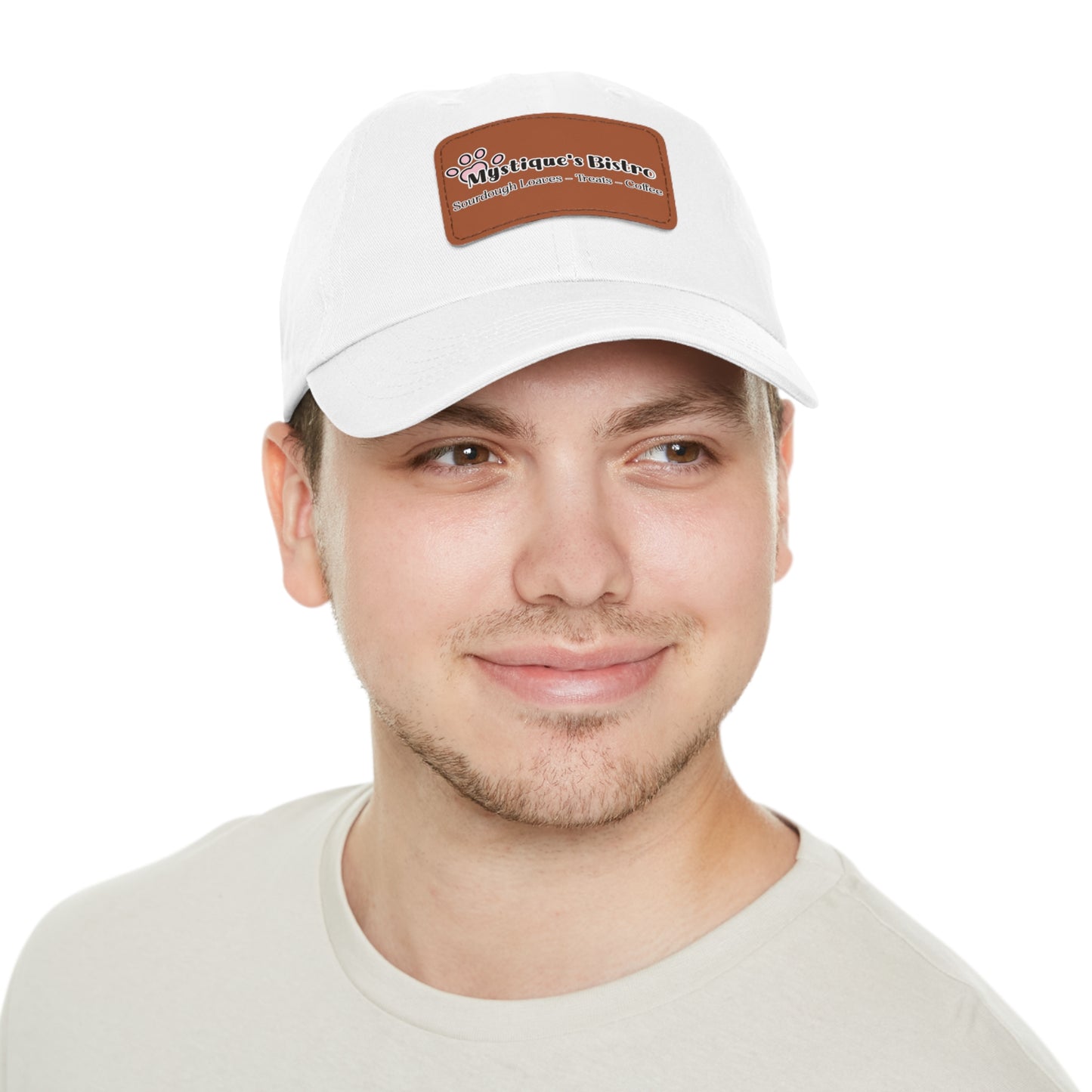 Mystique's Signature Leather Patch Hat