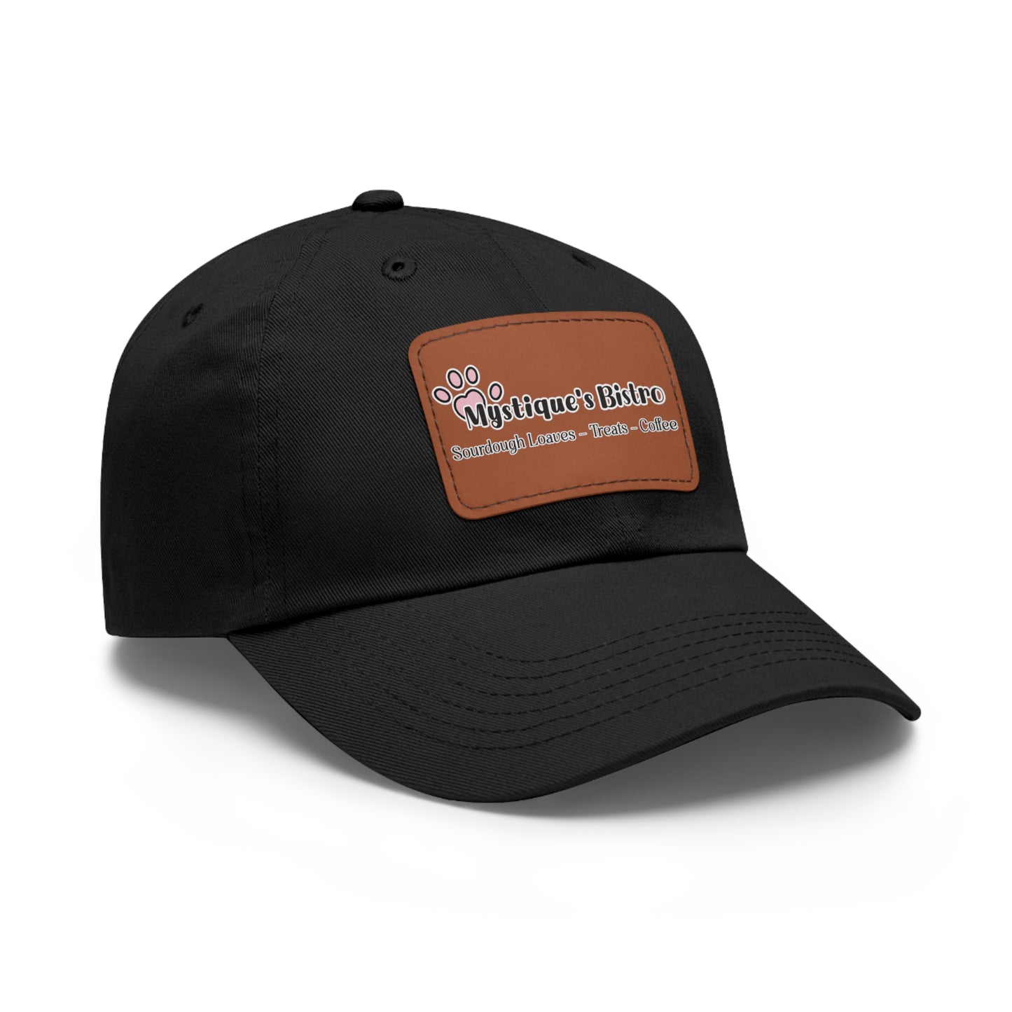 Mystique's Signature Leather Patch Hat
