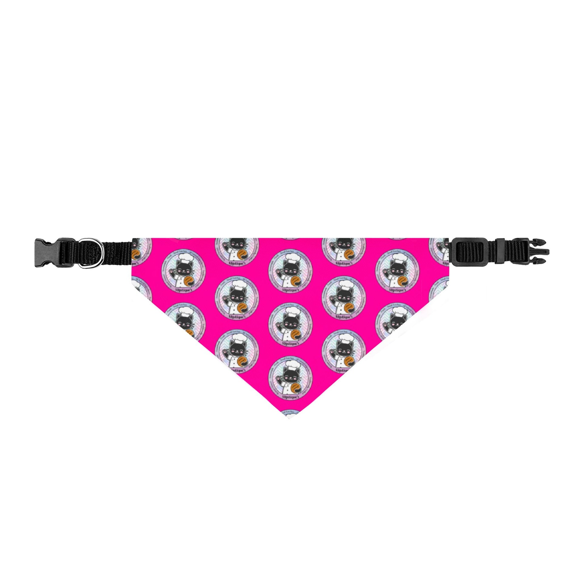 The Mystique’s Bistro "Bistro Crew" Pet Bandana - Pink