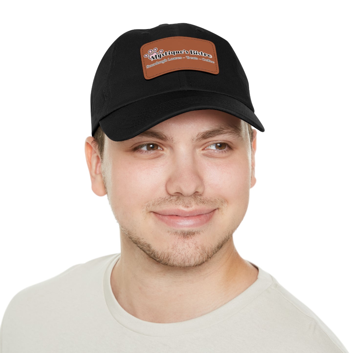 Mystique's Signature Leather Patch Hat
