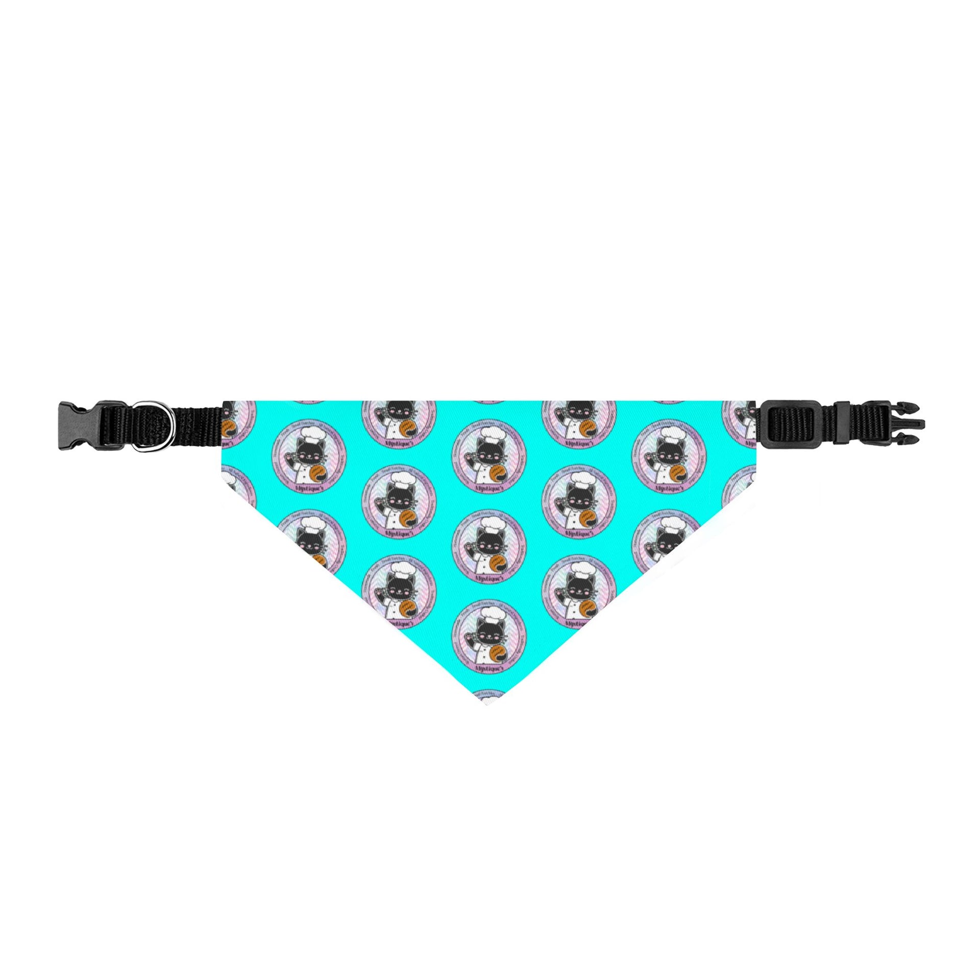The Mystique’s Bistro "Bistro Crew" Pet Bandana - Teal
