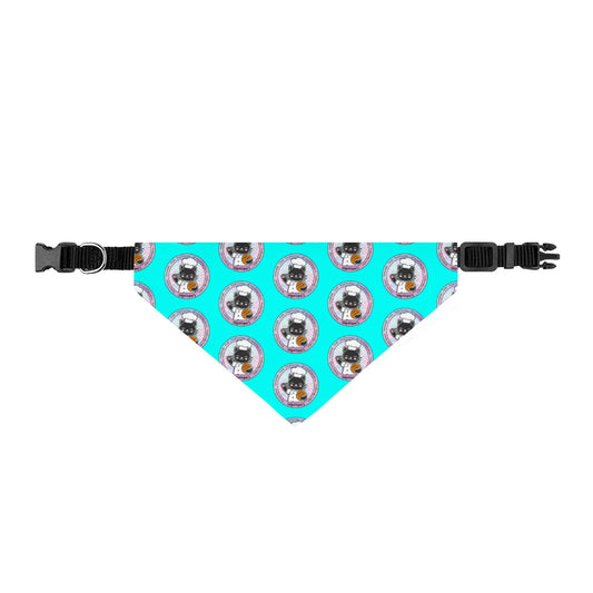 The Mystique’s Bistro "Bistro Crew" Pet Bandana - Teal
