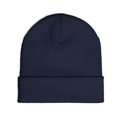 Mystique's Bistro Embroidered Knit Beanie - Paw Logo, Coffee & Treats Cafe Hat