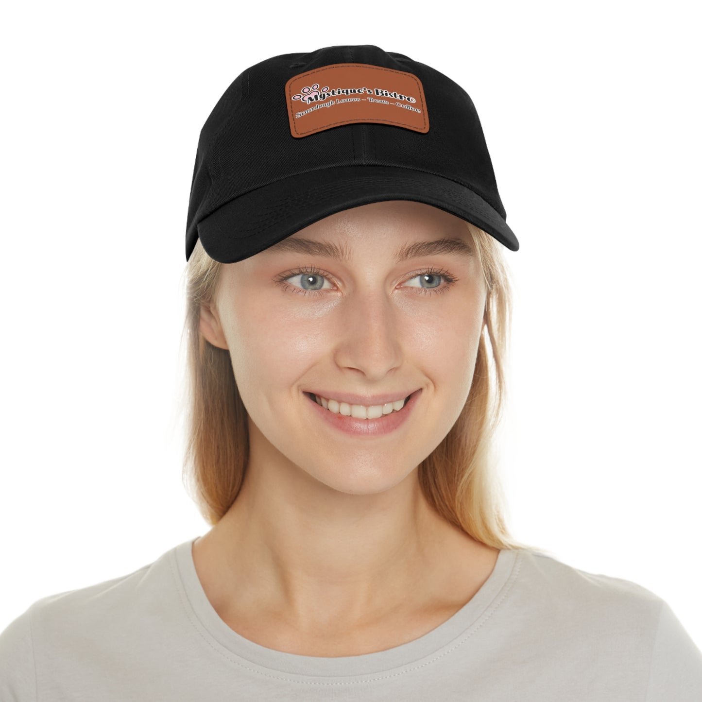 Mystique's Signature Leather Patch Hat