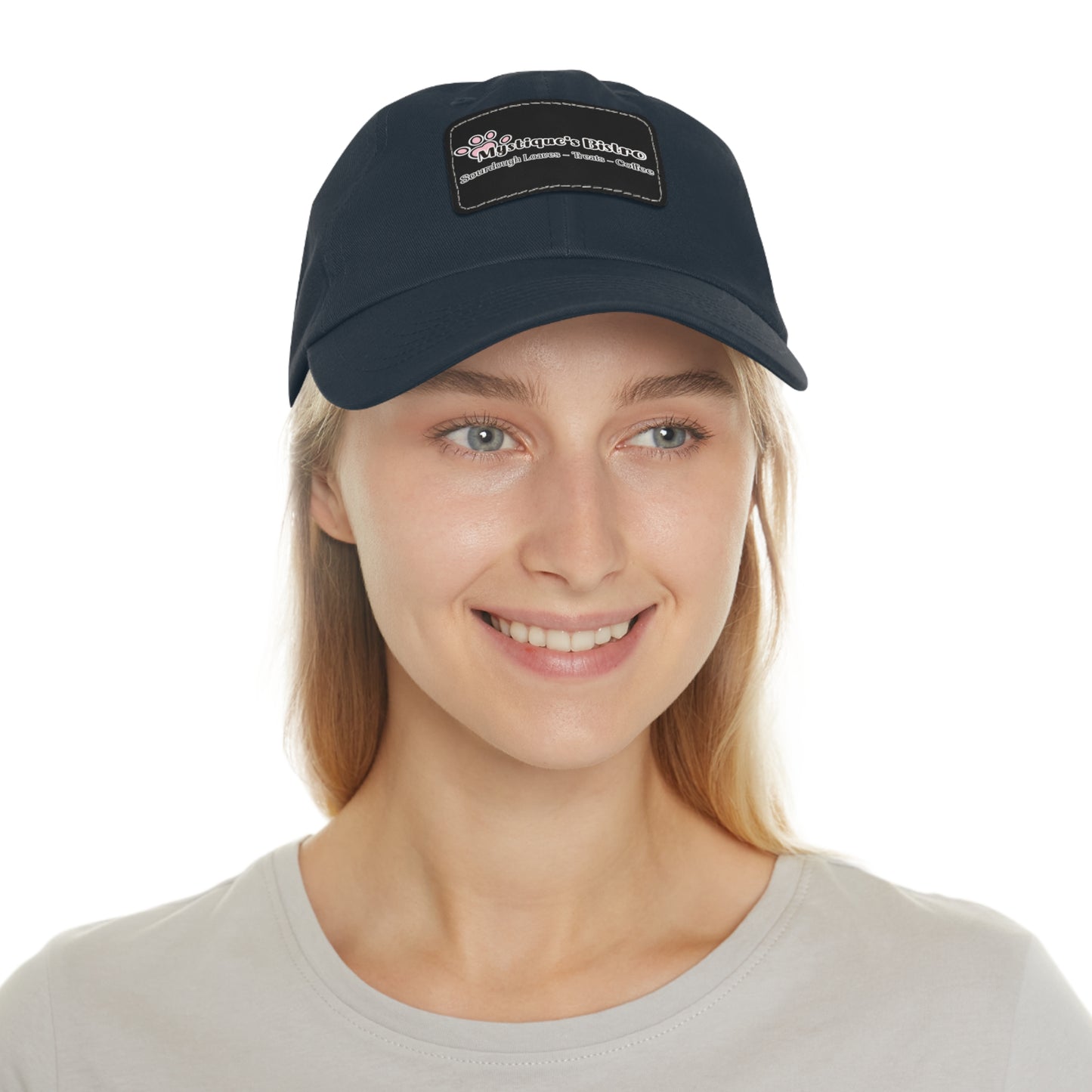 Mystique's Signature Leather Patch Hat