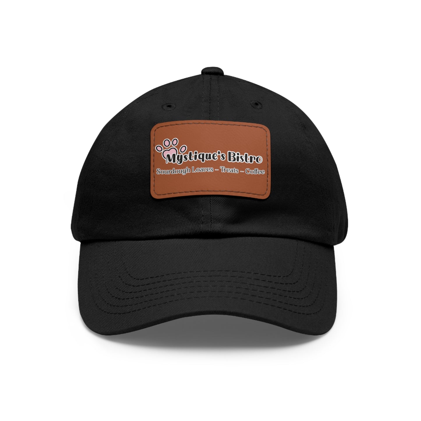 Mystique's Signature Leather Patch Hat