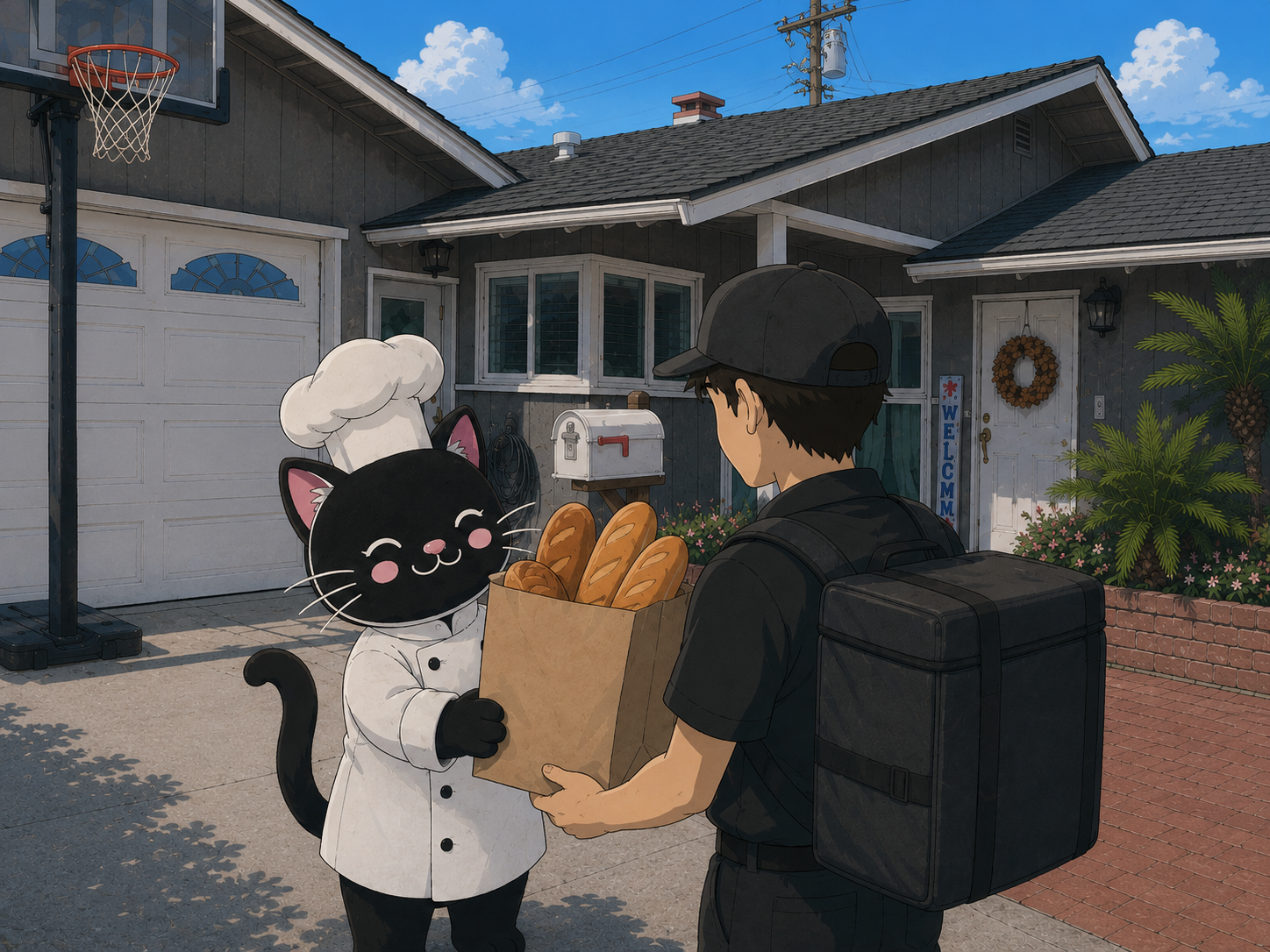 Cute Delivery Animation Artwork