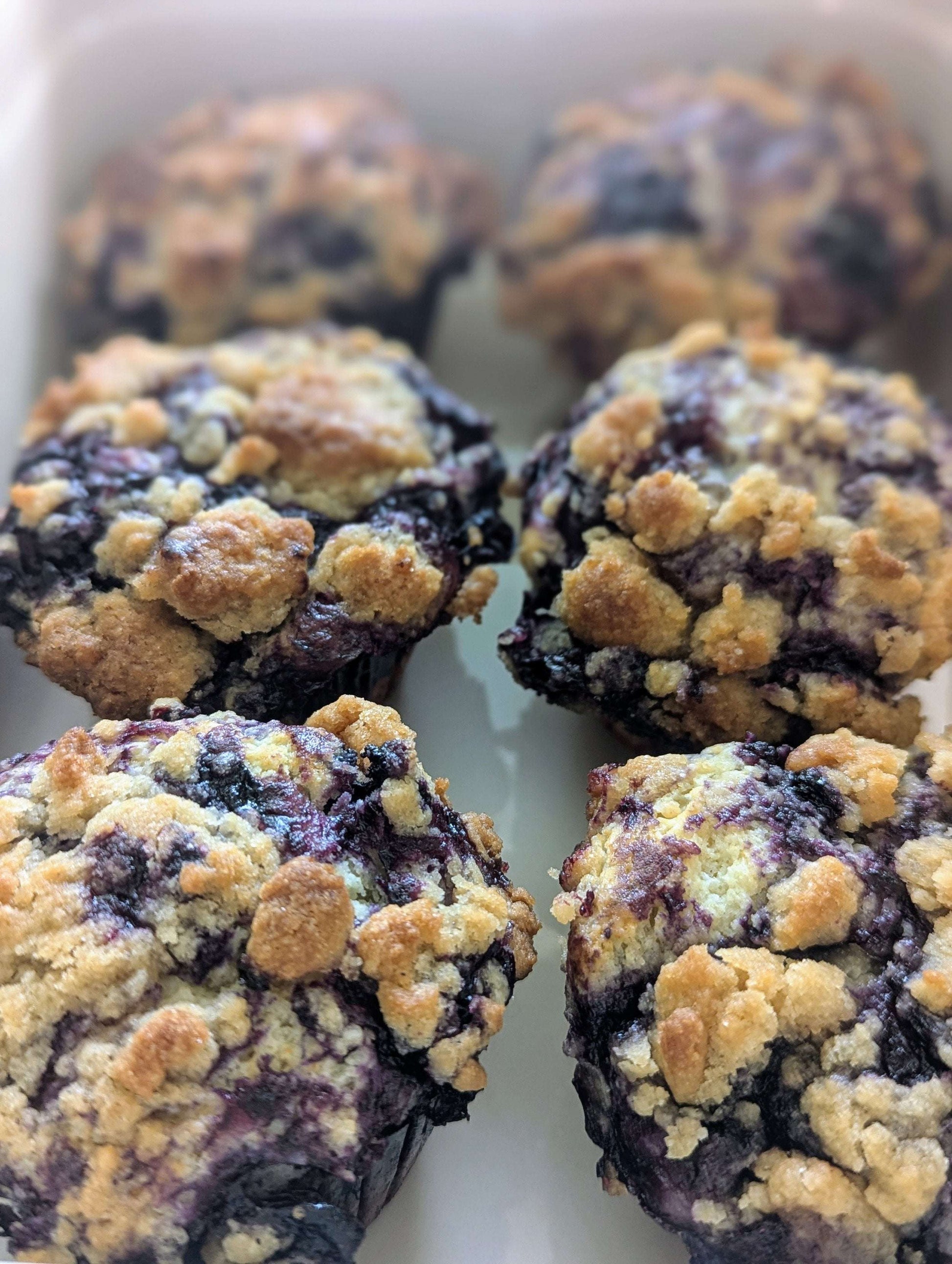 Blueberry Streusel Muffins (4 Pack)