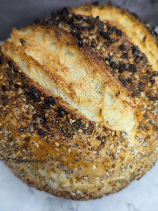 Everything Sourdough Loaf