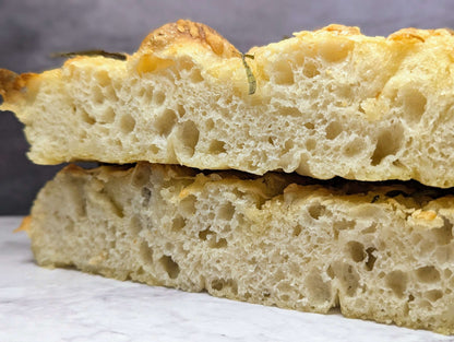 Parmesan Sea Salt Sourdough Focaccia