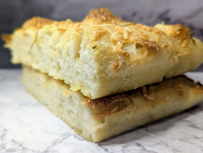 Parmesan Sea Salt Sourdough Focaccia