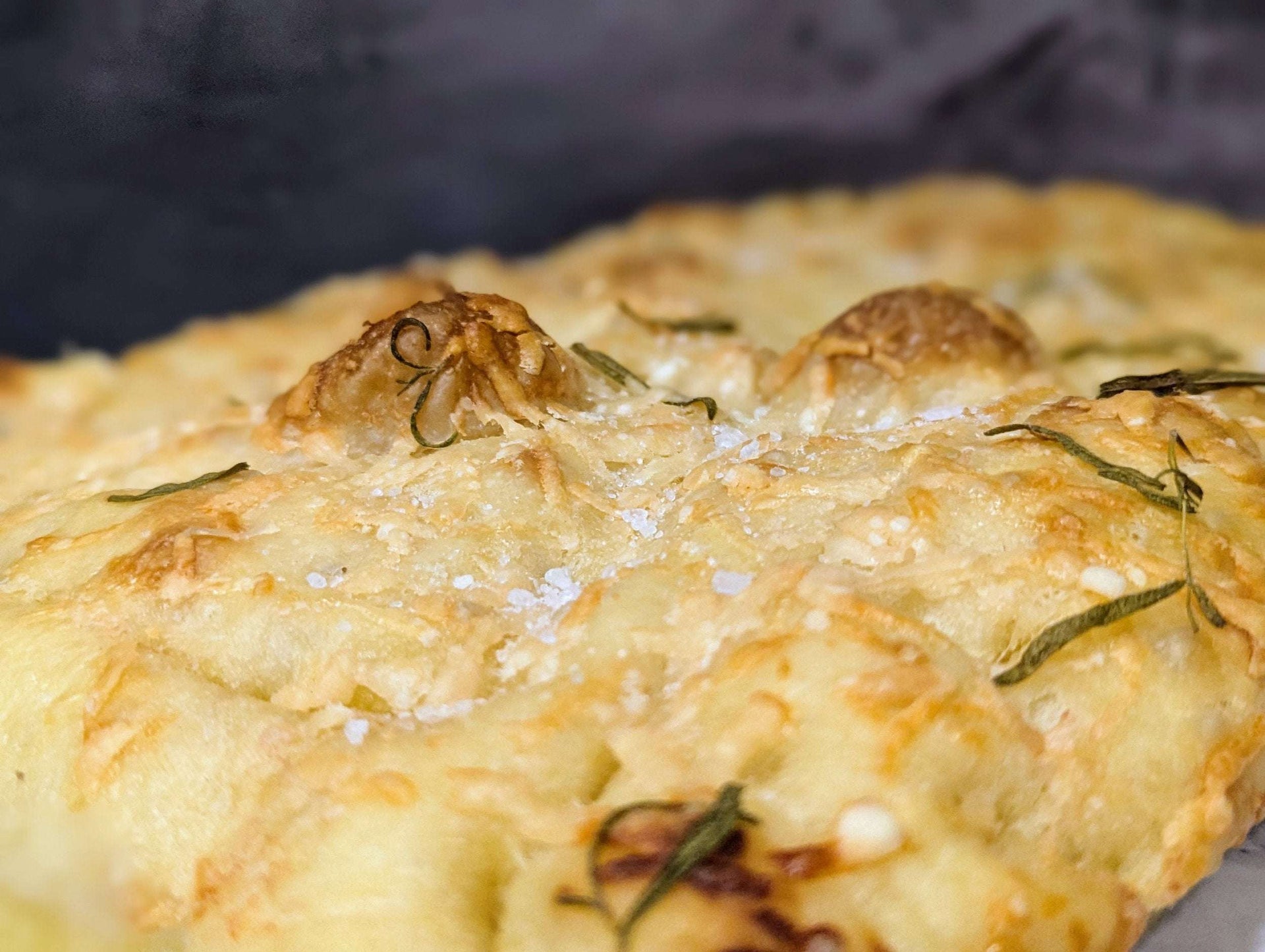 Parmesan Sea Salt Sourdough Focaccia
