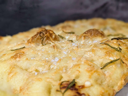 Parmesan Sea Salt Sourdough Focaccia