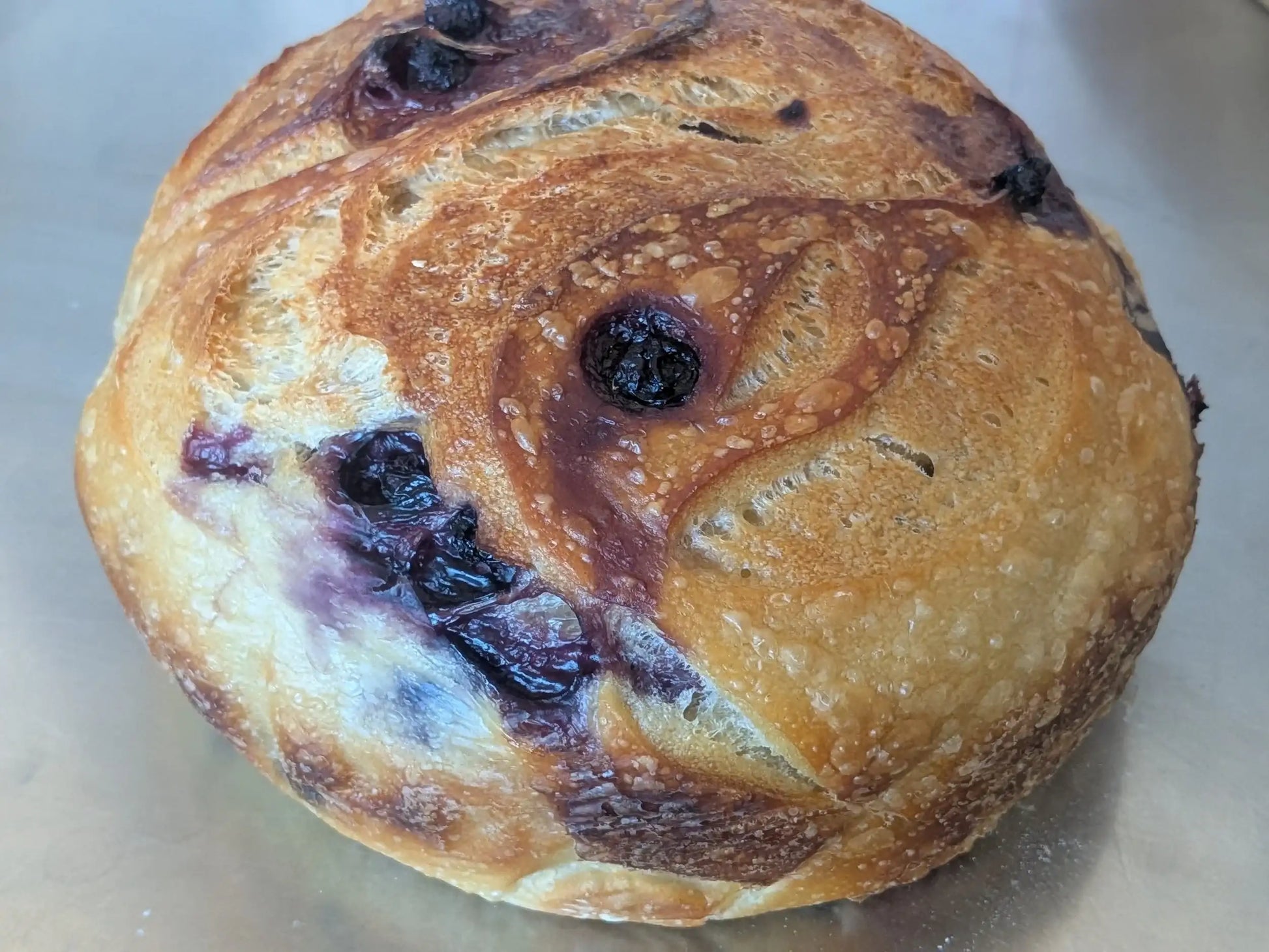 Blueberry Lemon Sourdough