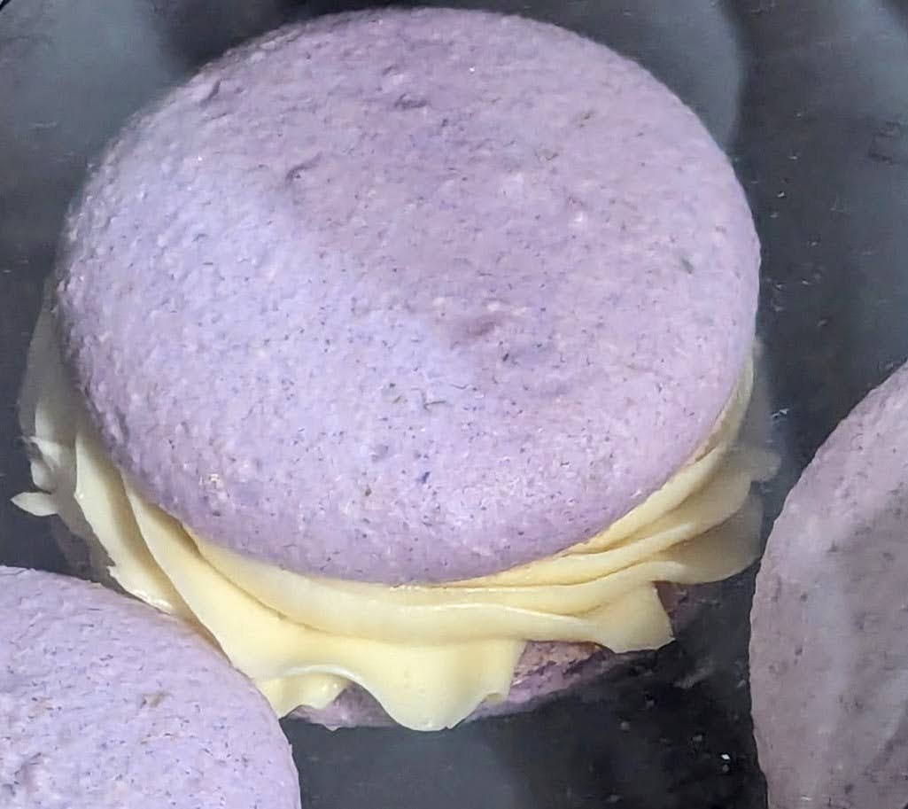 Honey Lavender Butter Cream Macaroons (3 pack)